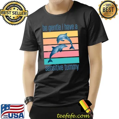be gentle i have a sensitive tummy Classic T-Shirt