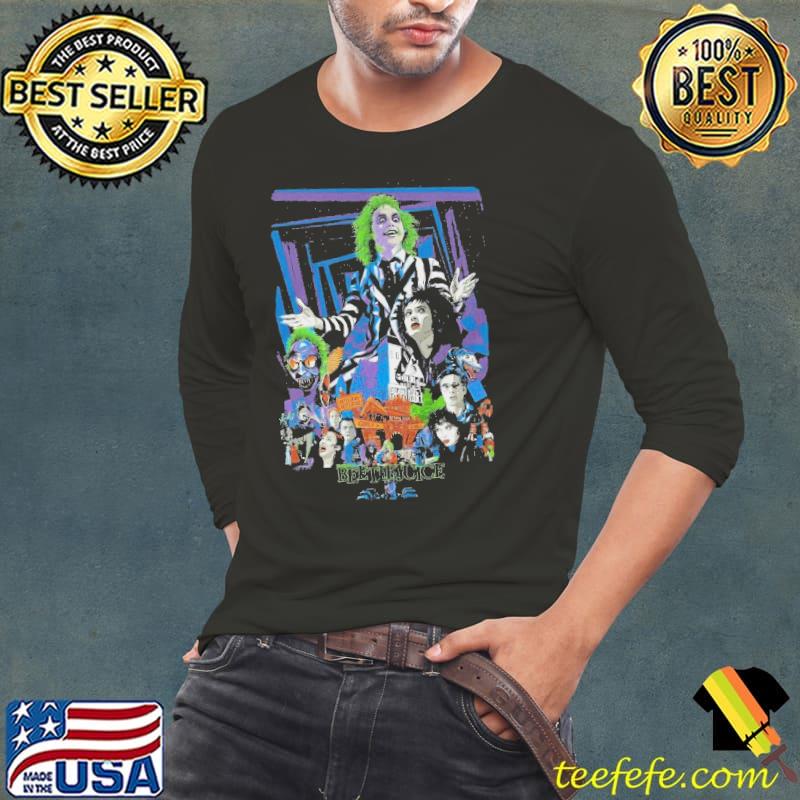 Beetlejuice art classic s Long Sleeve Tee Beetlejuice art classic s Long Sleeve Tee