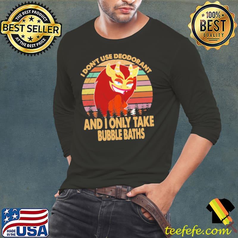 Big mouth retro vintage I don't use deodorant classic s Long Sleeve Tee Big mouth retro vintage I don't use deodorant classic s Long Sleeve Tee