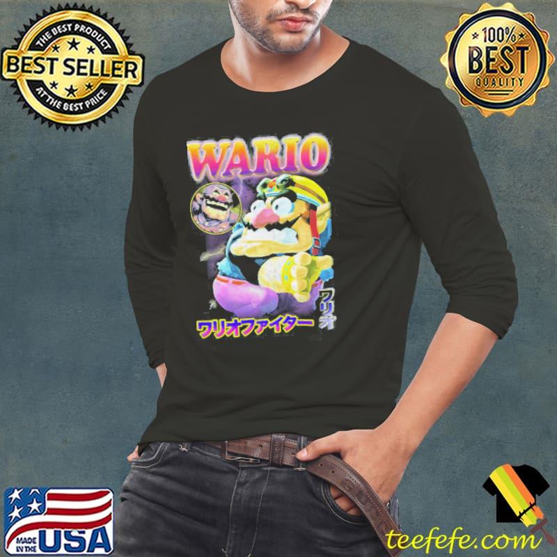 Biker wario nintendo vintage game classic s Long Sleeve Tee Biker wario nintendo vintage game classic s Long Sleeve Tee