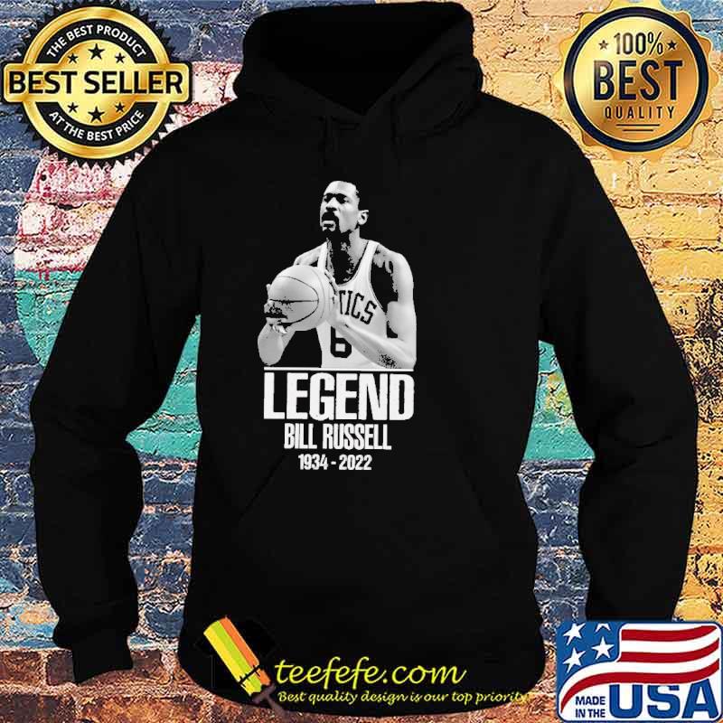 Bill Russell Legend 1934 2022 Shirt Hoodie Bill Russell Legend 1934 2022 Shirt Hoodie