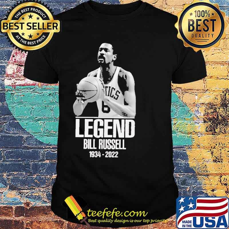 Bill Russell Legend 1934 2022 Shirt