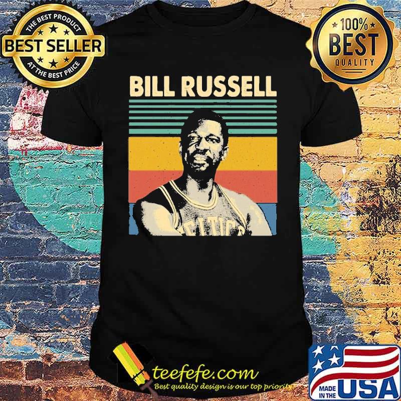 Bill Russell Memories Vintage Shirt