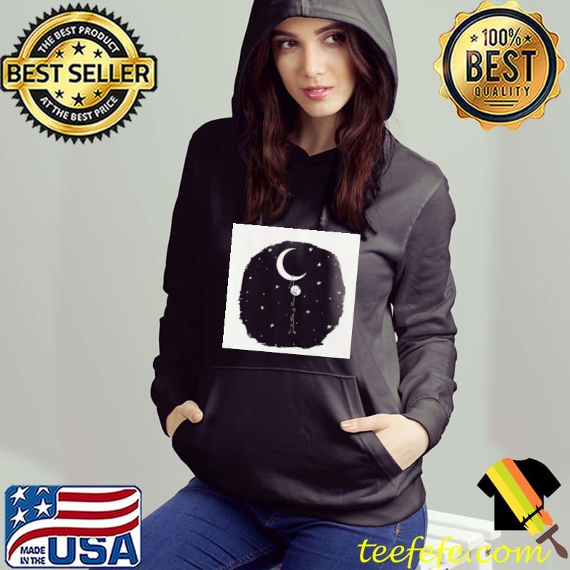 Black design man in the moon kid cudI classic s Hoodie Black design man in the moon kid cudI classic s Hoodie