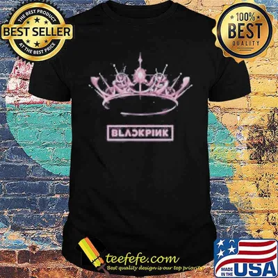 Black Pink Crown Shirt
