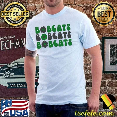 Bobcats Bobcat Bodcats Flower ICon Shirt
