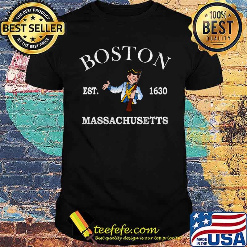 Boston, Massachusetts EST. 1630 Colonial Patriot Classic T-Shirt