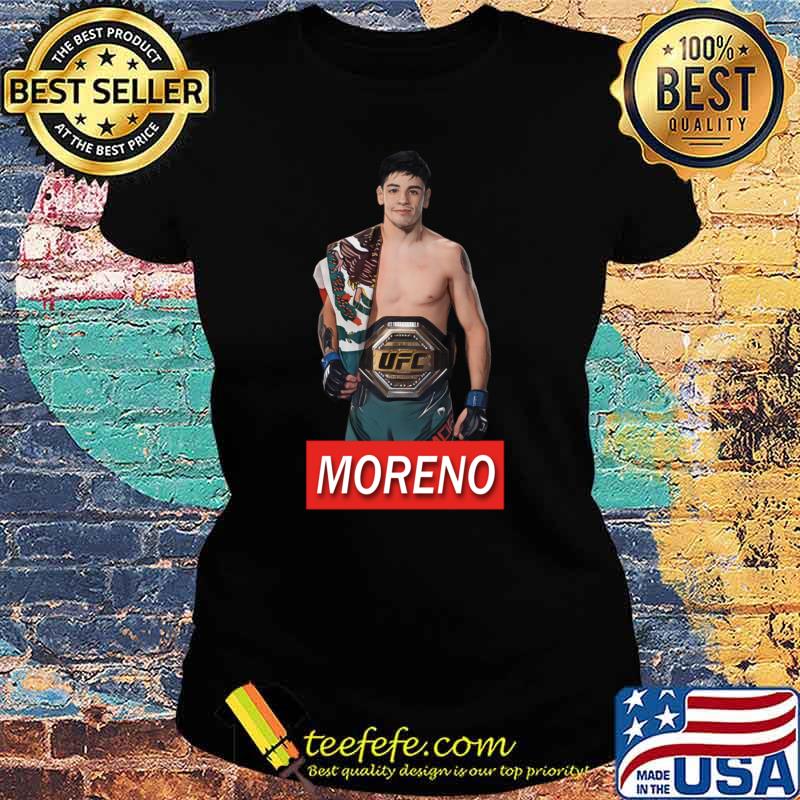 Brandon Moreno Cartoon UFC design Essential T-Shirt Ladies tee Brandon Moreno Cartoon UFC design Essential T-Shirt Ladies tee