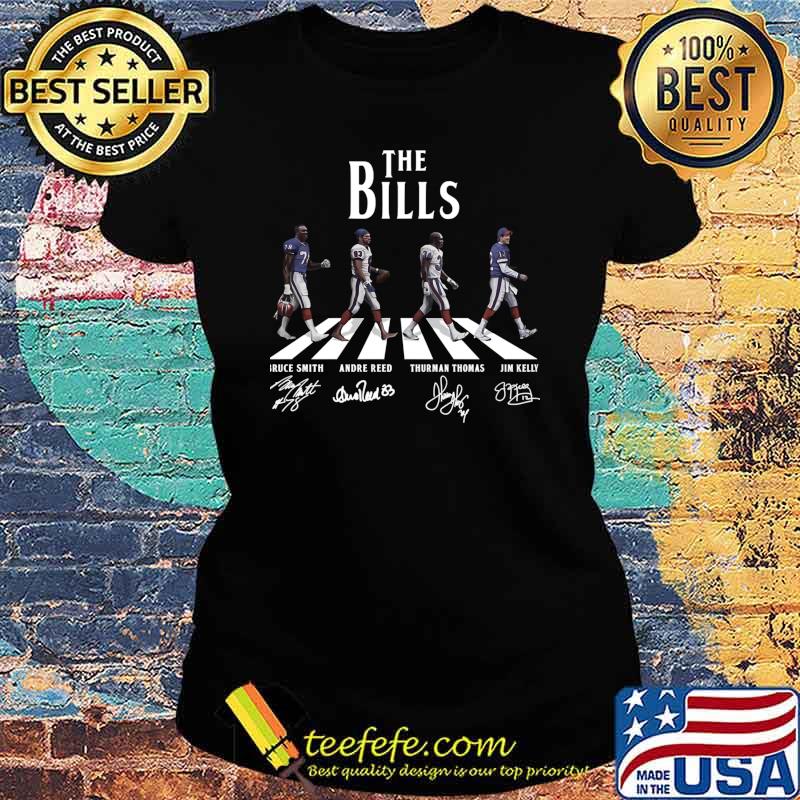 Buffalo Bills Walking Abbey Road Essential T-Shirt Ladies tee Buffalo Bills Walking Abbey Road Essential T-Shirt Ladies tee
