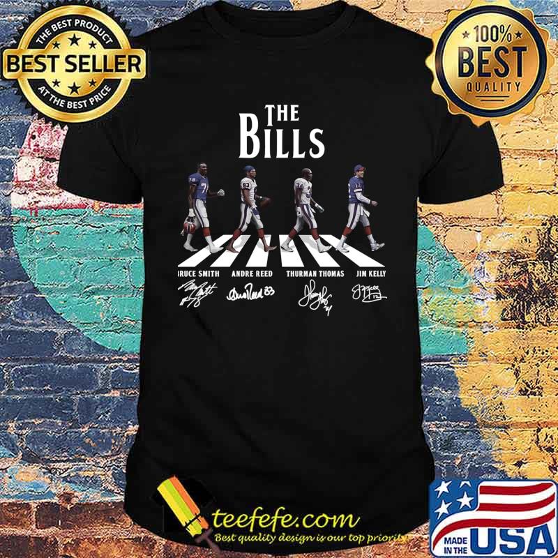 Buffalo Bills Walking Abbey Road Essential T-Shirt
