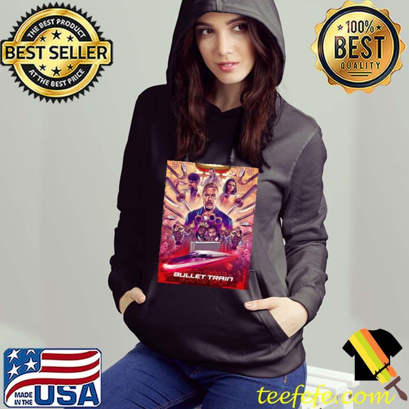 Bullet train movie 2022 brad pitt and the cast fanart classic s Hoodie Bullet train movie 2022 brad pitt and the cast fanart classic s Hoodie