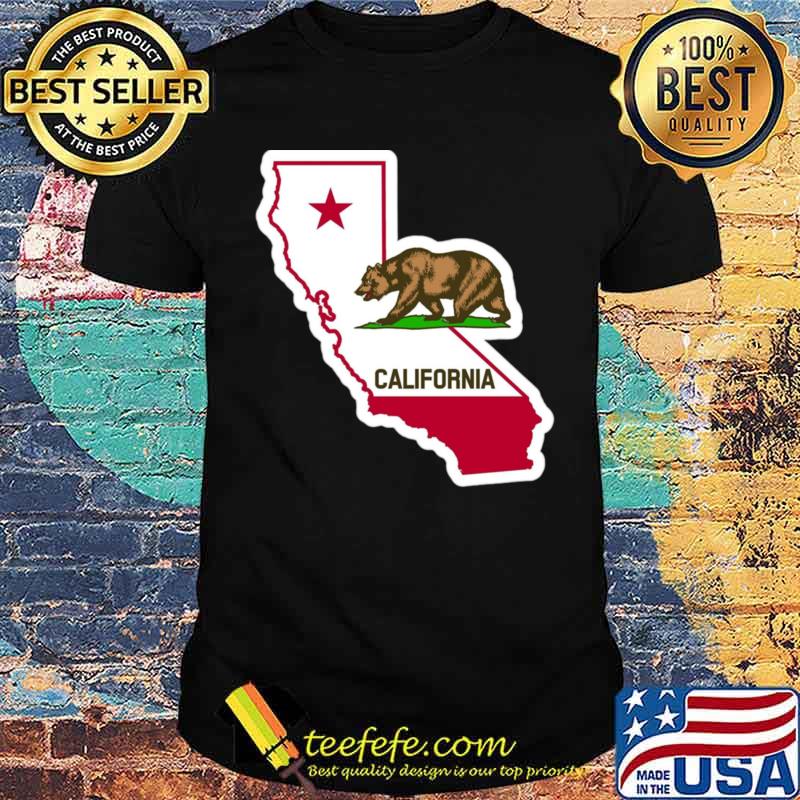 California CA Official State Flag Premium T-Shirt
