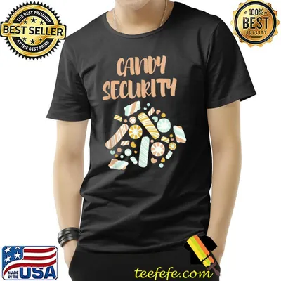 Candy Security Halloween Costume Candy T-Shirt