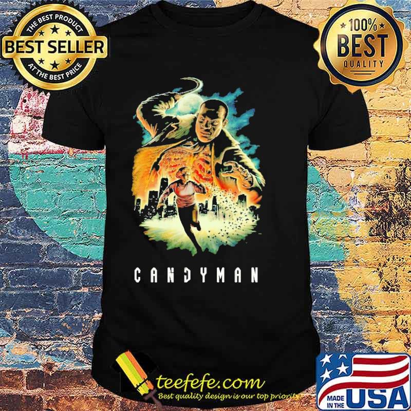 Candyman Horror Movie Moon Poster Shirt