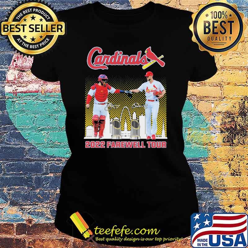 Cardinals 2022 Farewell Tour Signatures Shirt Ladies tee Cardinals 2022 Farewell Tour Signatures Shirt Ladies tee