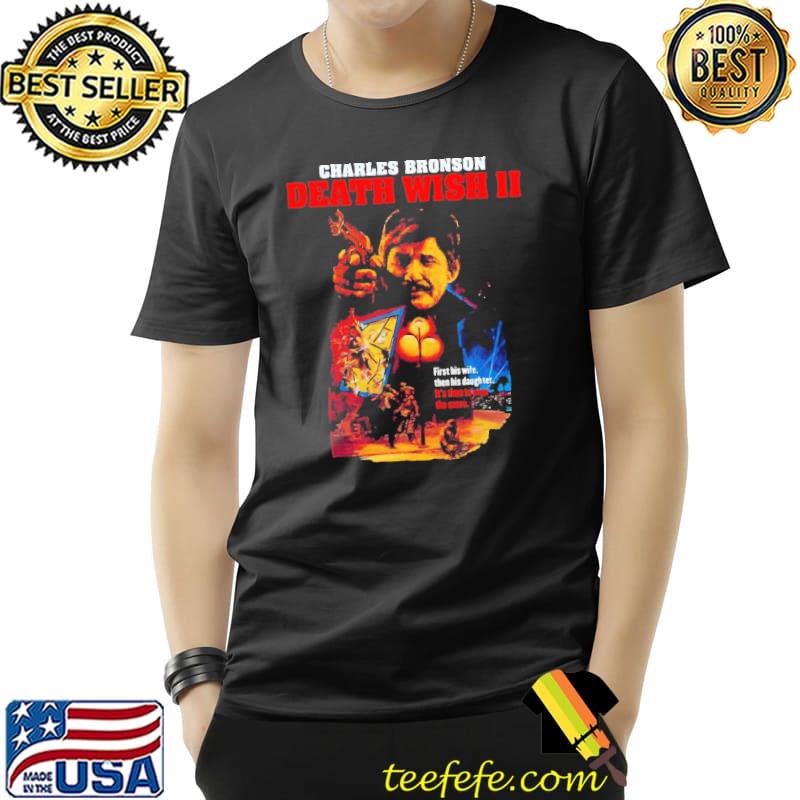 Charles bronson death wish iI vintage graphic classic shirt
