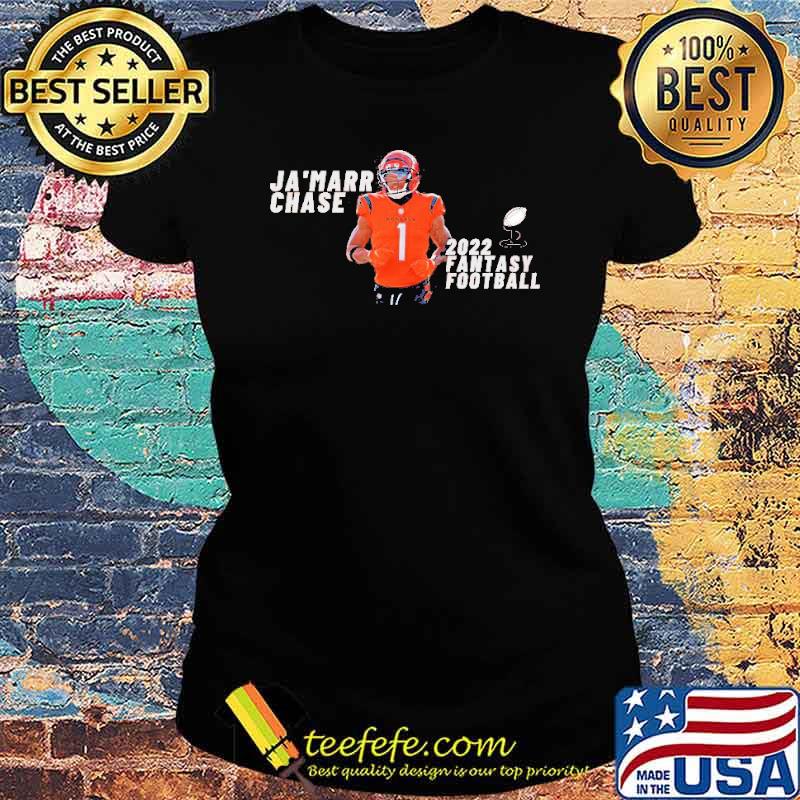 Cincinnati Bengals Ja’marr Chase 2022 Fantasy Football s Ladies tee Cincinnati Bengals Ja’marr Chase 2022 Fantasy Football s Ladies tee