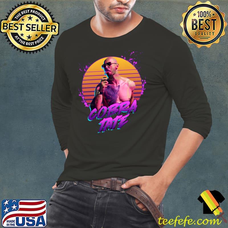 COBRA TATE retro Classic T-Shirt Long Sleeve Tee COBRA TATE retro Classic T-Shirt Long Sleeve Tee
