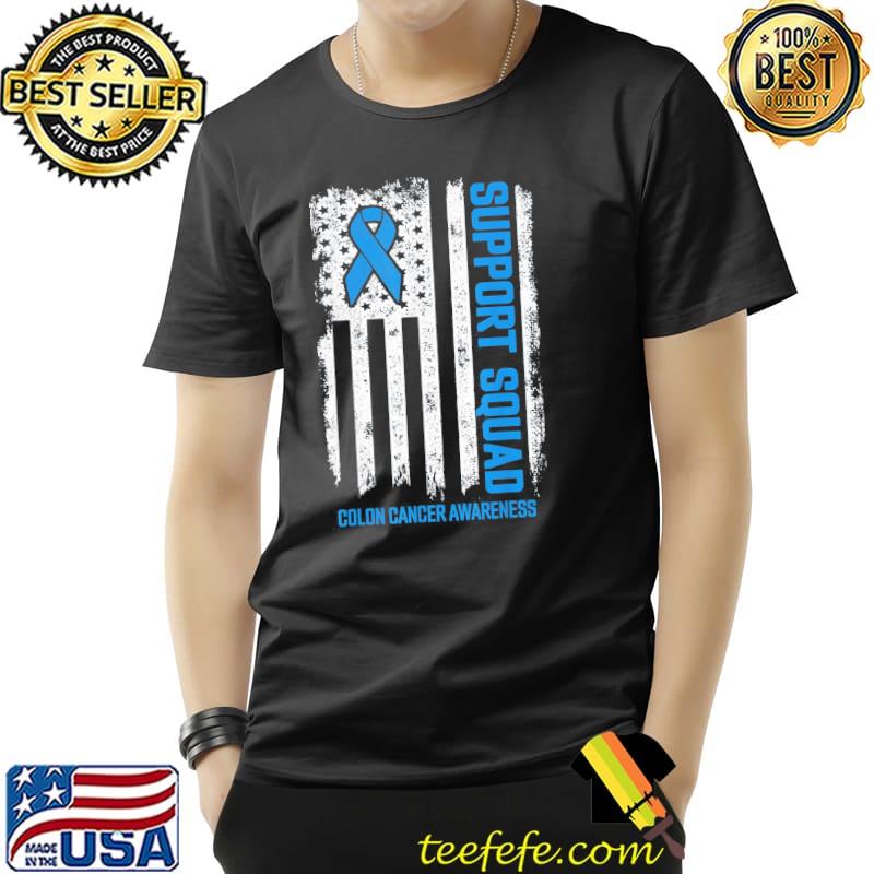 Colon cancer support squad colon cancer awareness classic shirt Colon cancer support squad colon cancer awareness classic shirt
