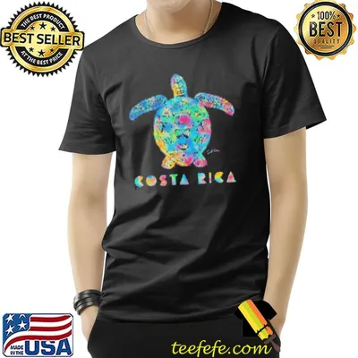Costa rica sea turtle clasisc shirt