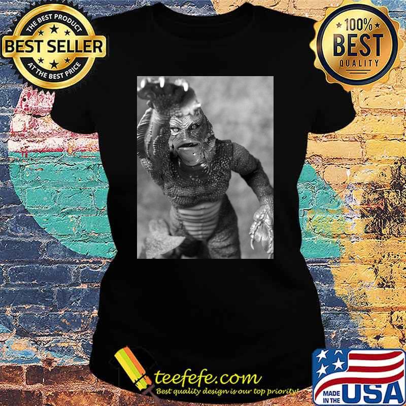 Creature from the Black Lagoon Poster Horror Film Shirt Ladies tee Creature from the Black Lagoon Poster Horror Film Shirt Ladies tee