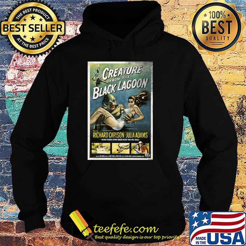 Creature from the Black Lagoon Richard Carlson Horror Movie Shirt Hoodie Creature from the Black Lagoon Richard Carlson Horror Movie Shirt Hoodie