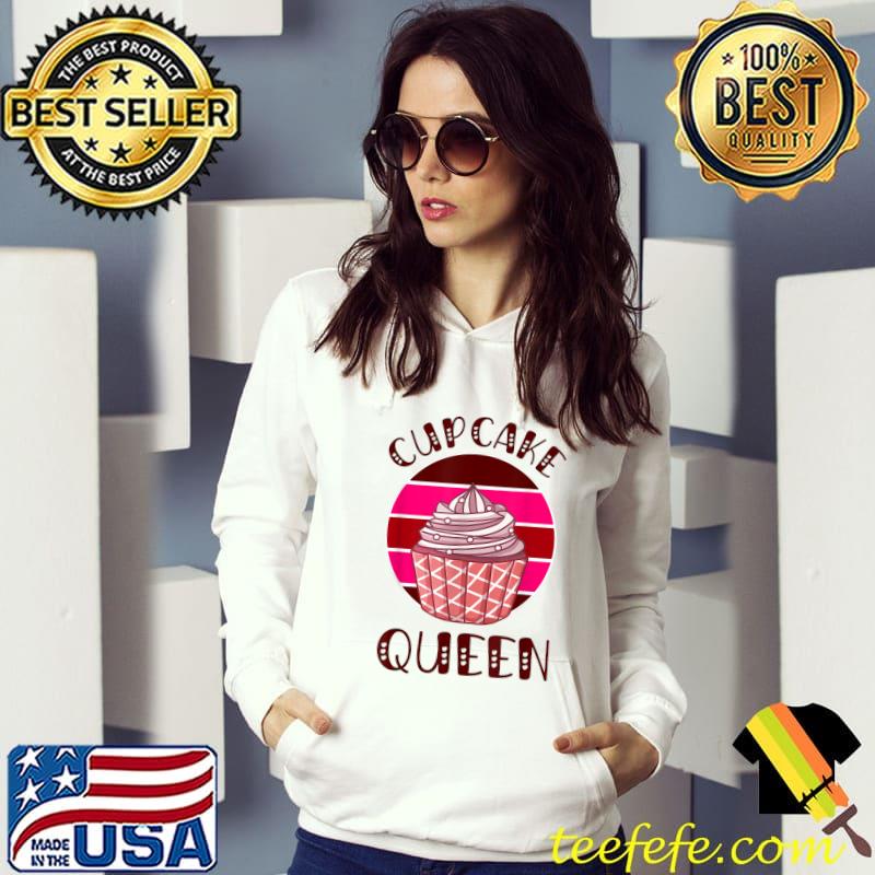 Cupcake Queen Vintage Sunset T-Shirt Hoodie Cupcake Queen Vintage Sunset T-Shirt Hoodie