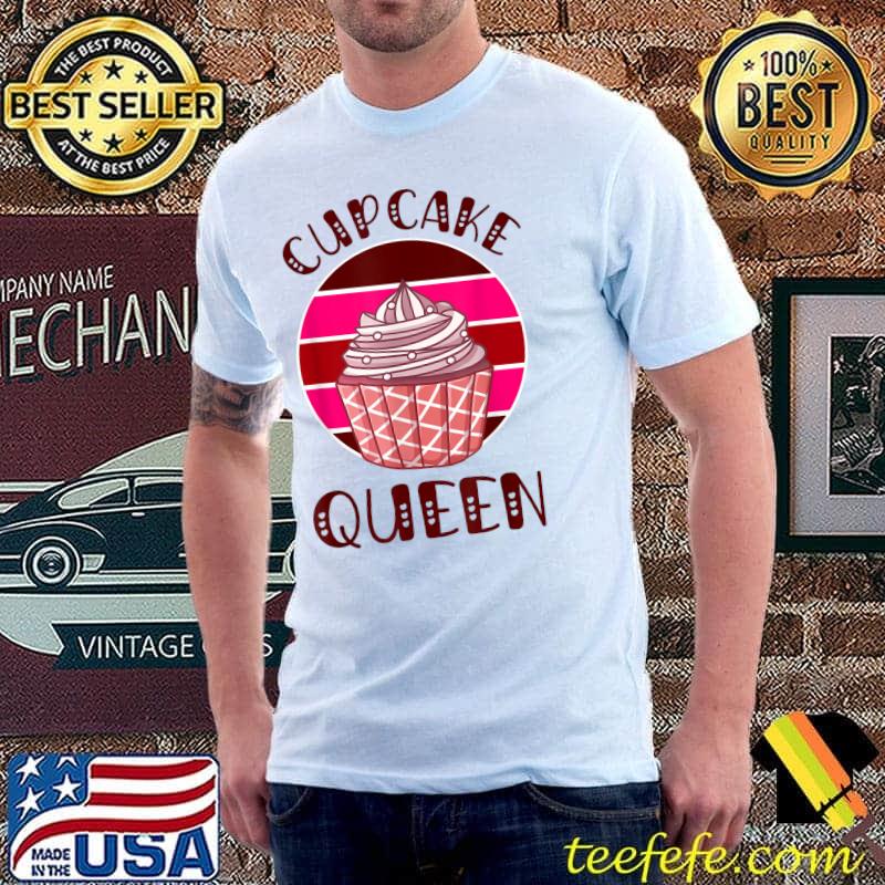 Cupcake Queen Vintage Sunset T-Shirt Cupcake Queen Vintage Sunset T-Shirt