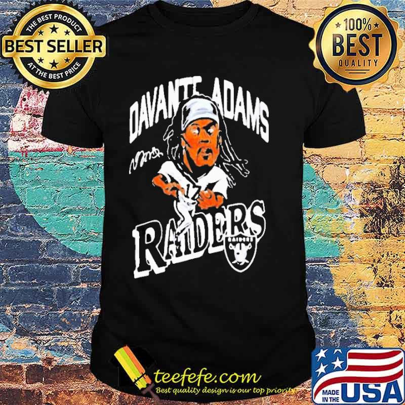Davante Adams Las Vegas Raiders signature shirt