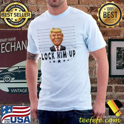 DEFUND THE FBI lock him up Trump T-shirt