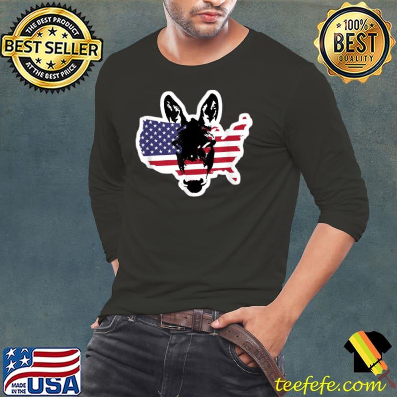Donkey Pox The Disease Destroying America Anti Biden Map Usa Flag T-Shirt Long Sleeve Tee Donkey Pox The Disease Destroying America Anti Biden Map Usa Flag T-Shirt Long Sleeve Tee