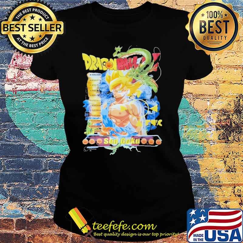 Dragon Ball Son Goku Shirt Ladies tee Dragon Ball Son Goku Shirt Ladies tee