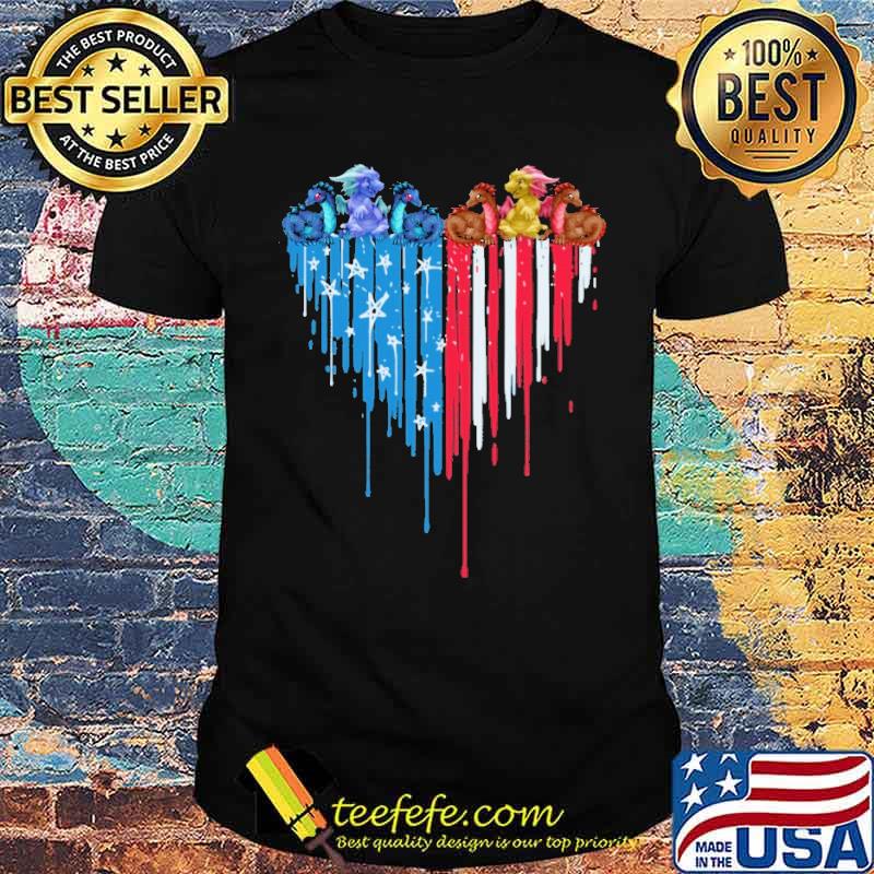 Dragon Heart American Flag Shirt Dragon Heart American Flag Shirt