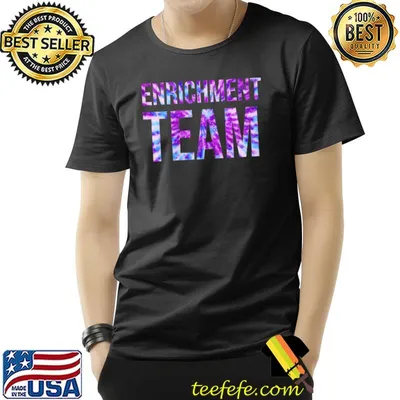 Enrichment Team Tie Dye Teacher T-Shirt