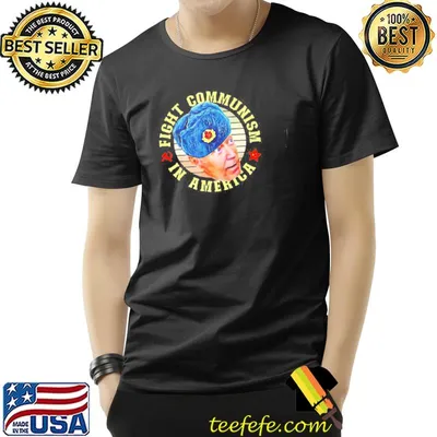 Fight communism in American pro Biden dark brandon rises dark brandon is rising usa flag shirt
