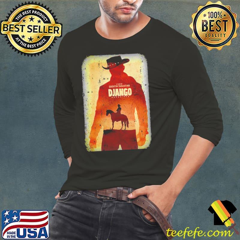 Film django unchained graphic classic s Long Sleeve Tee Film django unchained graphic classic s Long Sleeve Tee