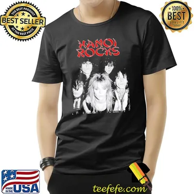 Finnish rock band hanoI rocks classic shirt