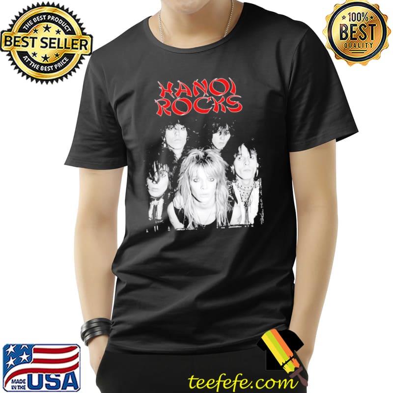 Finnish rock band hanoI rocks classic shirt