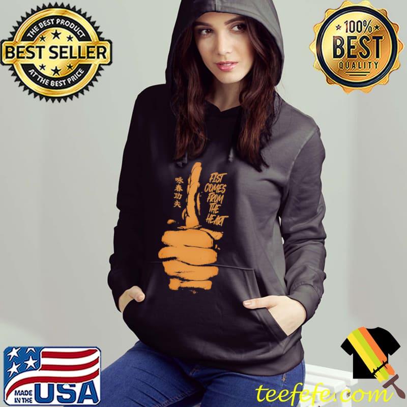 Fist comes from the heart wing chun classic s Hoodie Fist comes from the heart wing chun classic s Hoodie