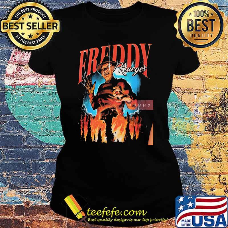 Freddy Krueger Halloween Horror Movie Shirt Ladies tee Freddy Krueger Halloween Horror Movie Shirt Ladies tee