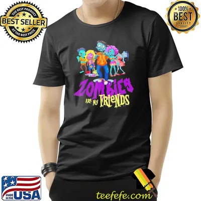 Friends halloween zombies are my friends halloween classic shirt