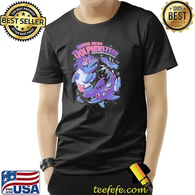 Frightful doctor dolphinstein no shark was injured in the making of this classic shirt
