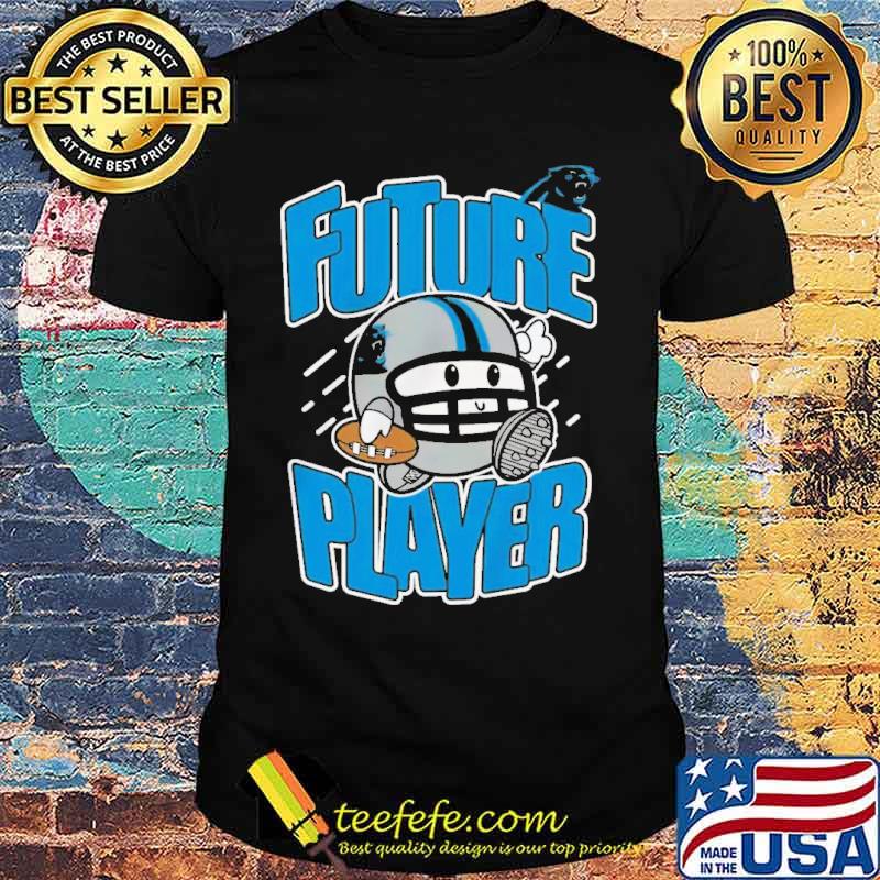 Future Player NFL Team Apparel Toddler Carolina Panthers Poki Shirt Unisex Future Player NFL Team Apparel Toddler Carolina Panthers Poki Shirt Unisex