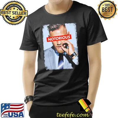 Gentlemen conor mcgregor notorious classic shirt