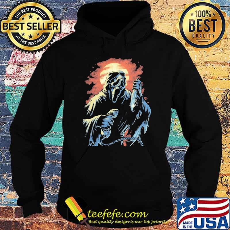 Ghostface under moon Scream s Hoodie Ghostface under moon Scream s Hoodie