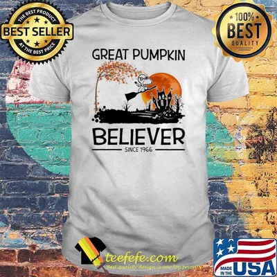 Great Pumpkin Believer Since 1966 Snoopy Shirt