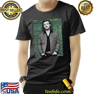 Green Morgan Modern Techno Music Classic T-Shirt