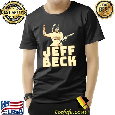 Guitarist Jeff beck retro design classic shirt