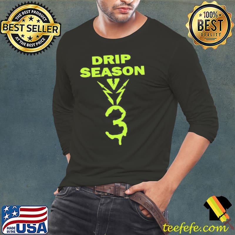 Gunna drip season neon classic s Long Sleeve Tee Gunna drip season neon classic s Long Sleeve Tee