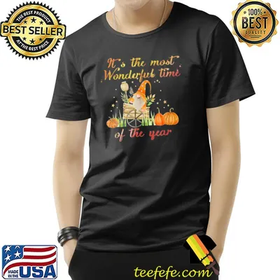 Halloween is the wonderful time of the year spooky halloween clasisc shirt